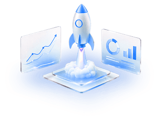 Kriptovaluta-kereskedési platform nyilvános piaci debütáljának mérföldkövét megünneplő jelenet