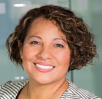 Claire Ashford, compliance lead at a financial regulation organization, portrait